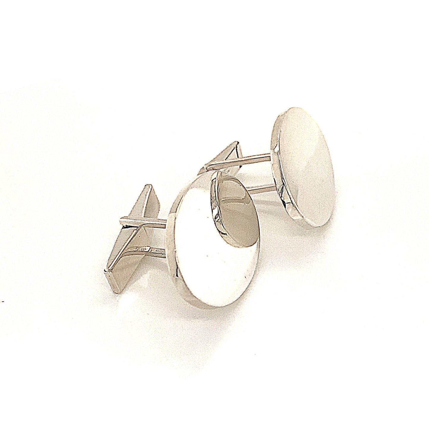 Tiffany & Co Estate Sterling Silver Cufflinks 18.4 Grams TIF113 - Certified Fine Jewelry