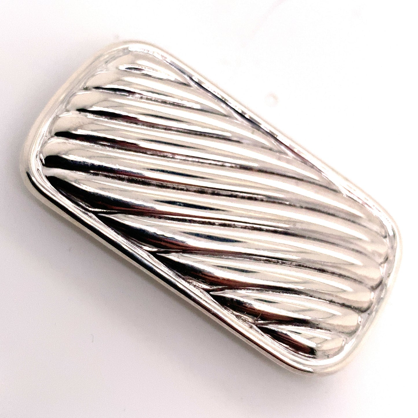 David Yurman Estate Large Cable Money Clip Sterling Silver DY125 - Certified Fine Jewelry