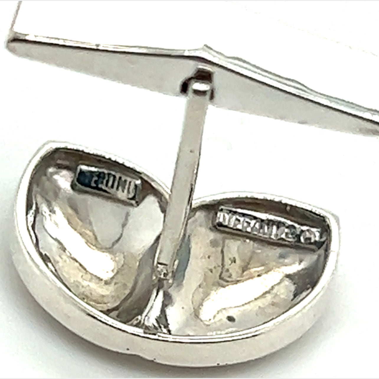 Tiffany & Co Estate Cufflinks Sterling Silver TIF305 - Certified Fine Jewelry