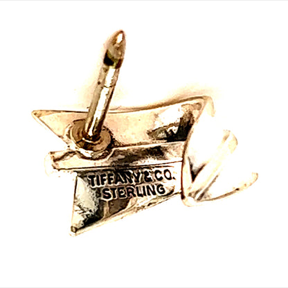 Tiffany & Co Estate "Wave" Tie Pin Sterling Silver 2.7 Grams TIF223 - Certified Fine Jewelry