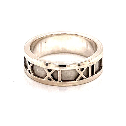 Tiffany & Co Estate Sterling Silver Ring Size 5.25, 4.9 Grams TIF181 - Certified Estate Jewelry