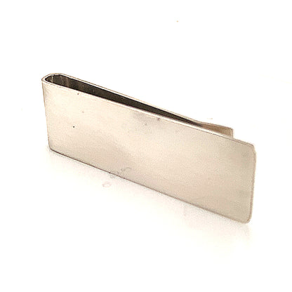 Tiffany & Co Estate Sterling Silver Money Clip 13.88 Grams TIF114 - Certified Fine Jewelry