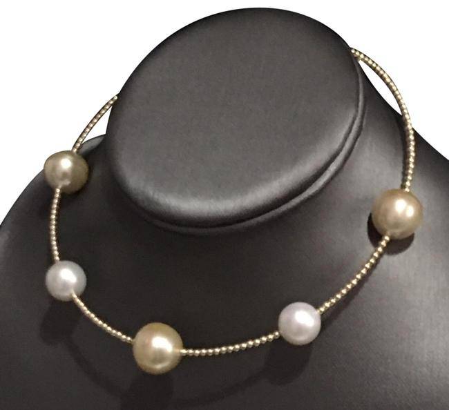 Golden South Sea Pearl 14k Gold Necklace 15.5 mm Italy Certified $2,490 820457 - Certified Estate Jewelry