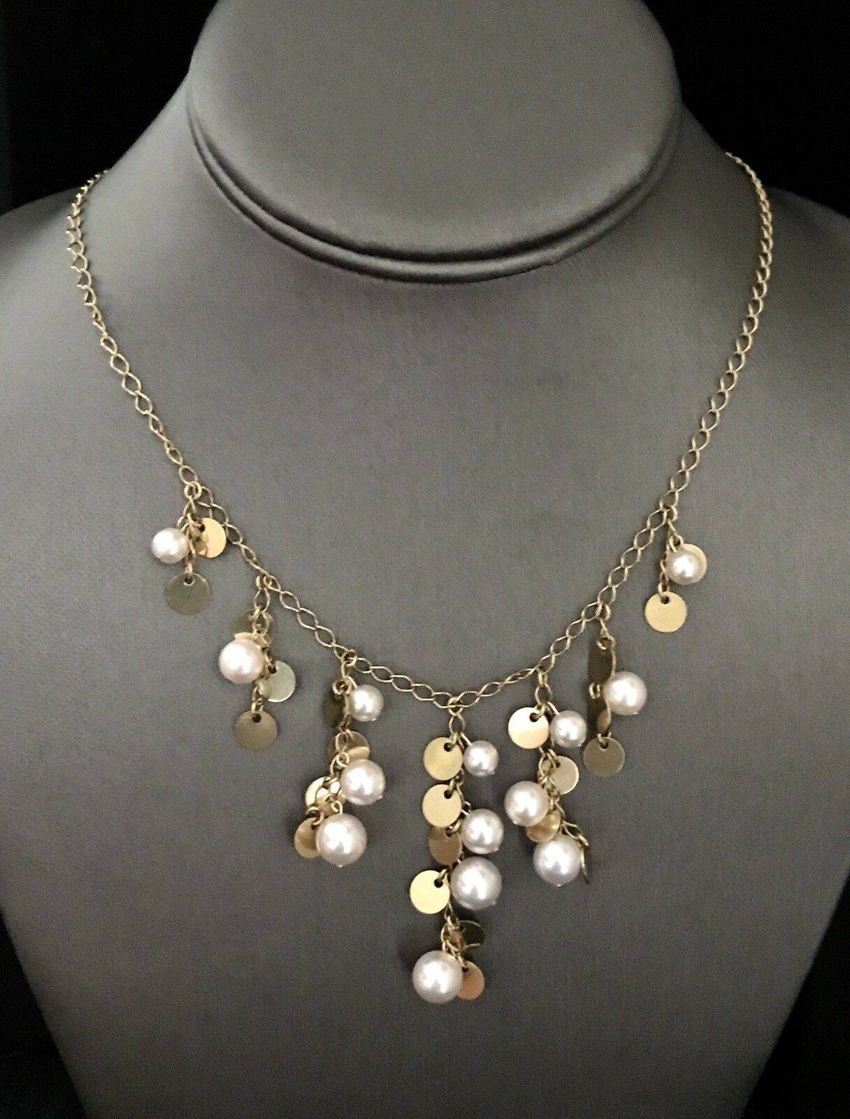 Akoya Pearl 14k Gold Necklace 8 mm 17"  Italy Certified $3,950 817023 - Certified Estate Jewelry